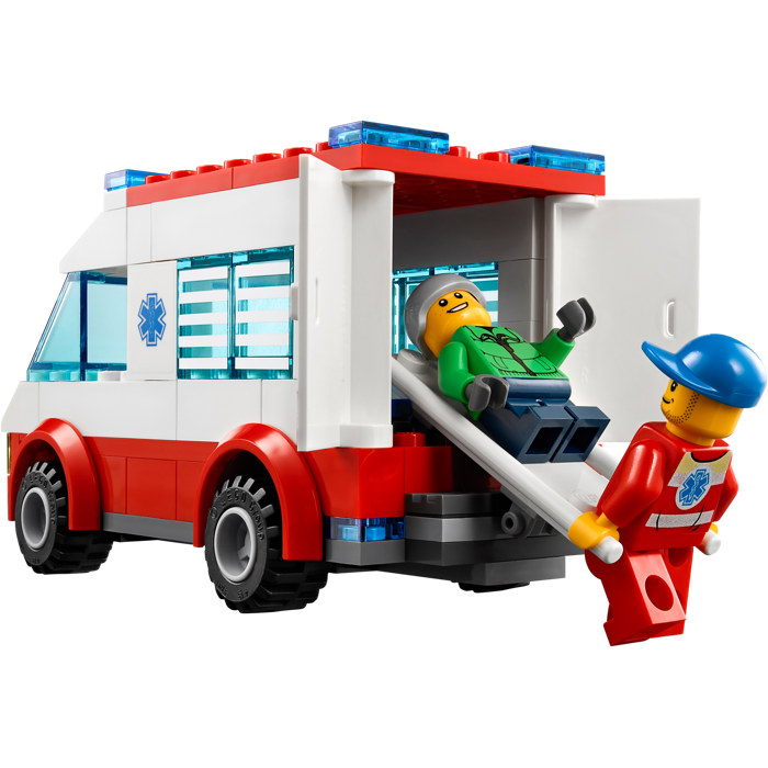 lego city 60023 starter toy building set lego minifigure amazon com lego fire truck