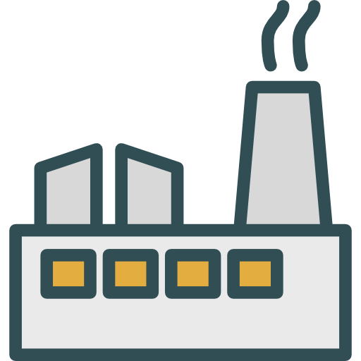 oil refinery industry building factory distribution building