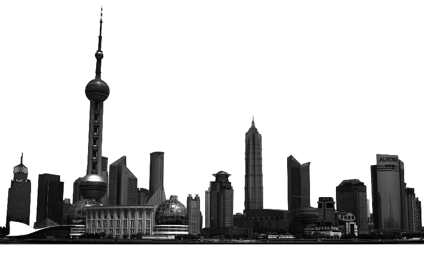 PART Material grayscale of high rise building transparent background PNG free download
