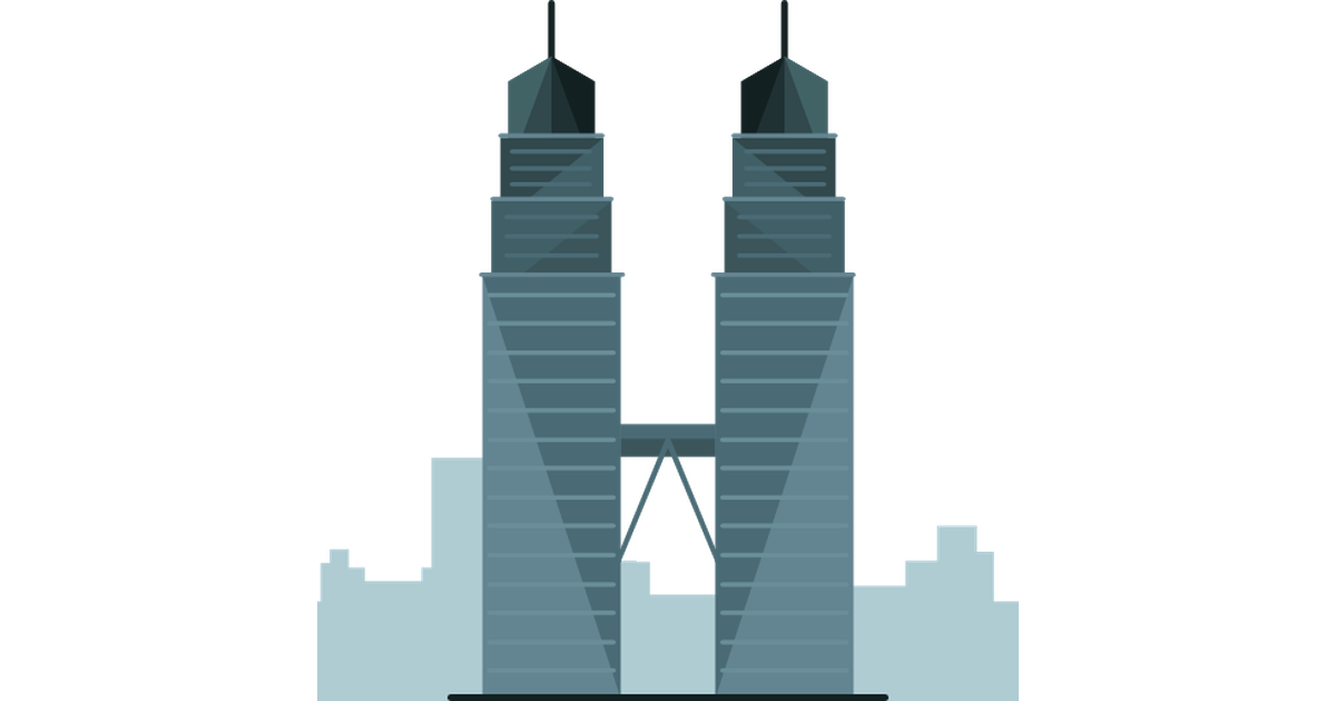 petronas towers computer icons building building