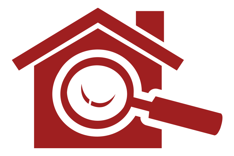 real estate logo building house research