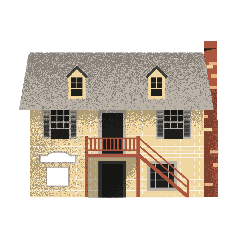 Real Estate Old Stone House Building Us State History American Revolutionary War Architecture Facade transparent background PNG free download