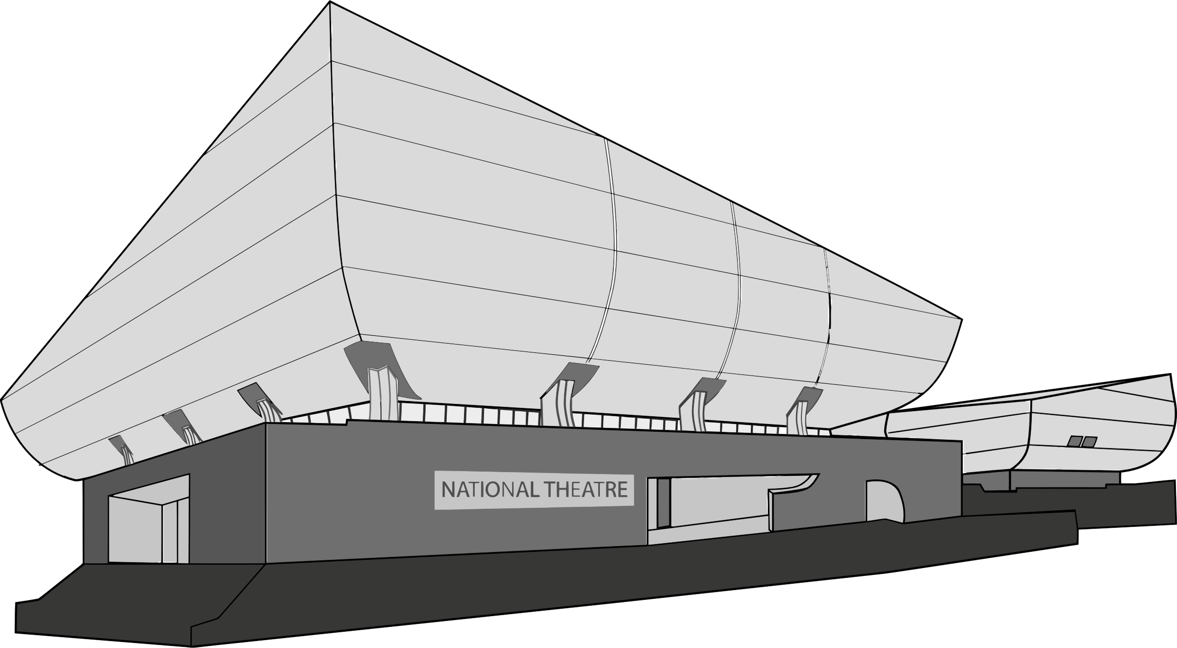 royal national theatre national theatre of ghana architecture theater cinema theatre building