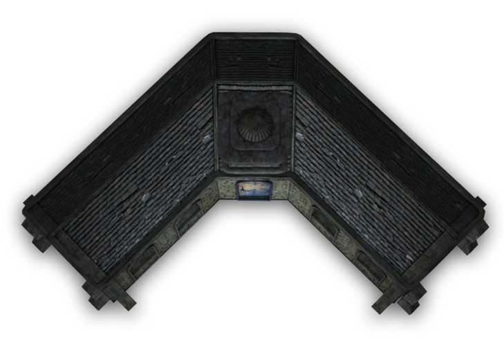 RPG Map Elements black corner building transparent background PNG free download