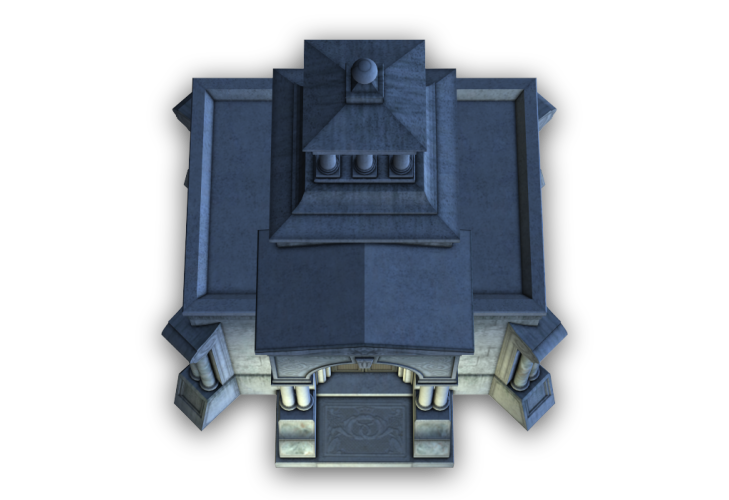 RPG Map Elements blue building illustration transparent background PNG free download