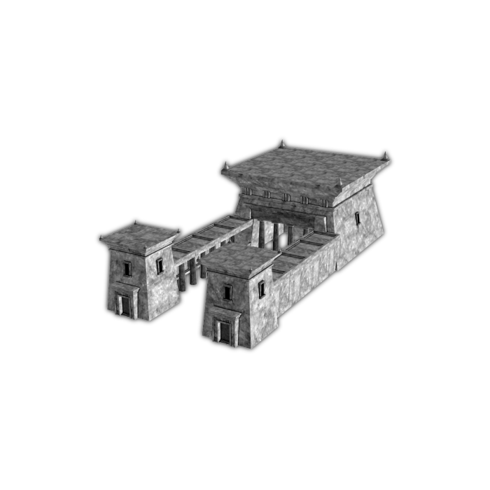 RPG Map Elements gray concrete building illustration transparent background PNG free download