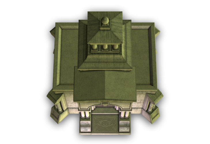 RPG Map Elements green building illustration transparent background PNG free download