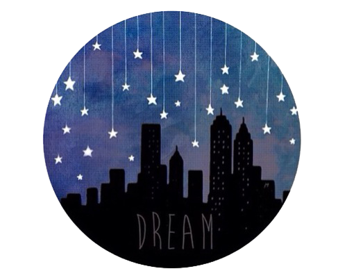 S buildings with Dream text overlay transparent background PNG free download