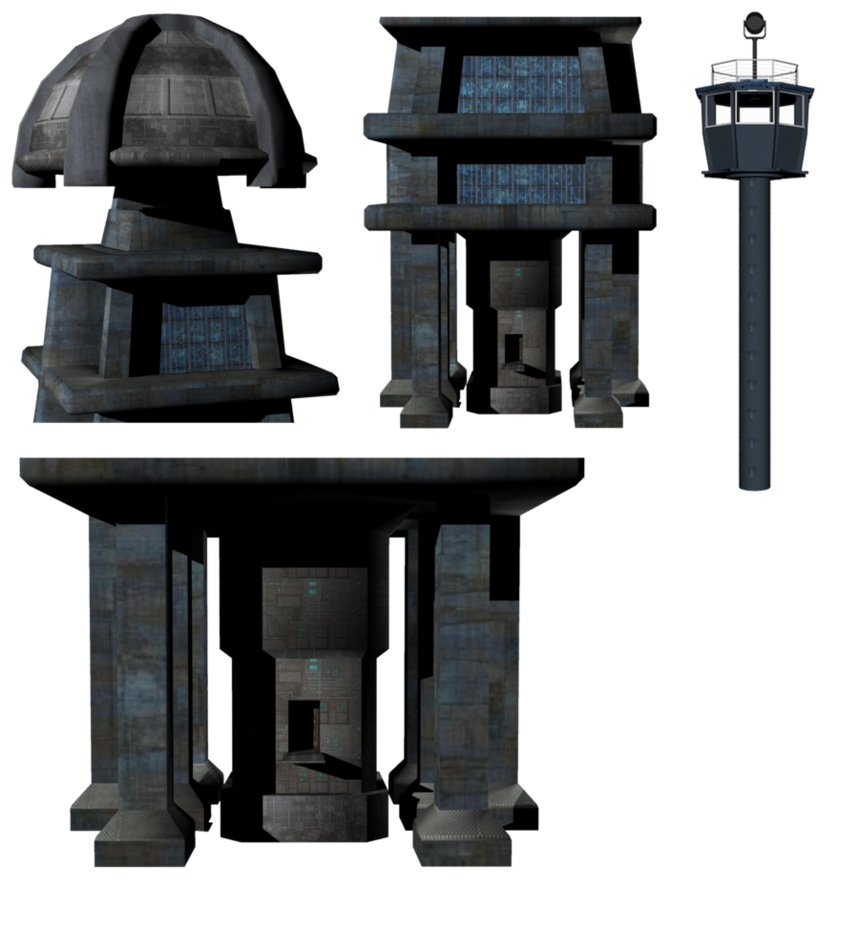 science fiction film buildings