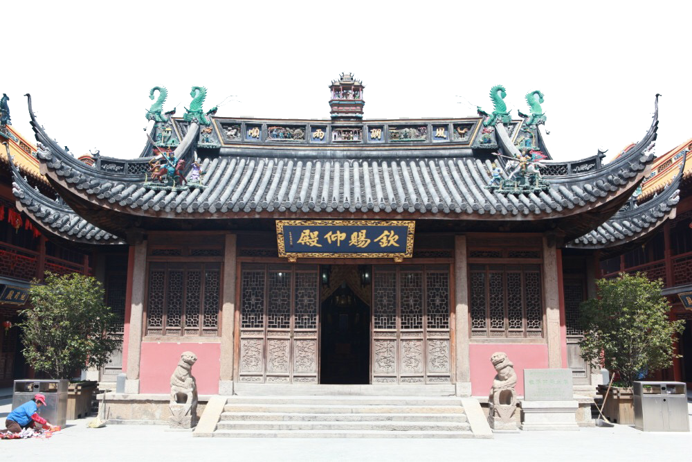 shanghai qinci yangdian taoist temple architecture building tourism shanghai town of architectural