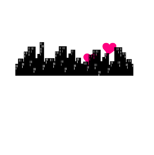 silhouette building city silhouette