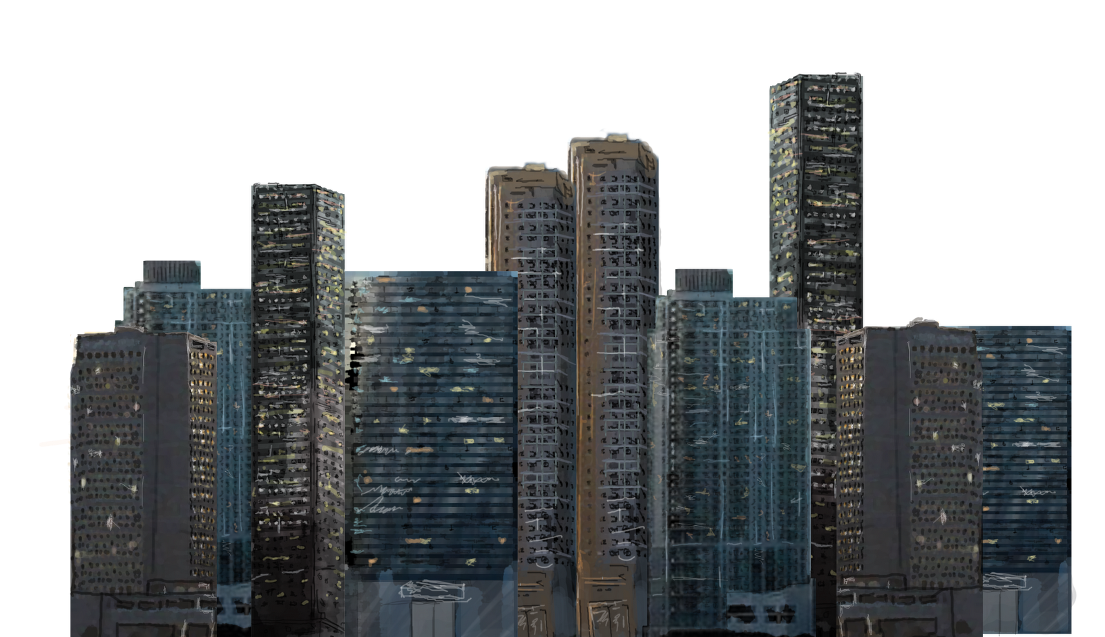 skyscraper skyline high rise building cityscape tower skyscraper