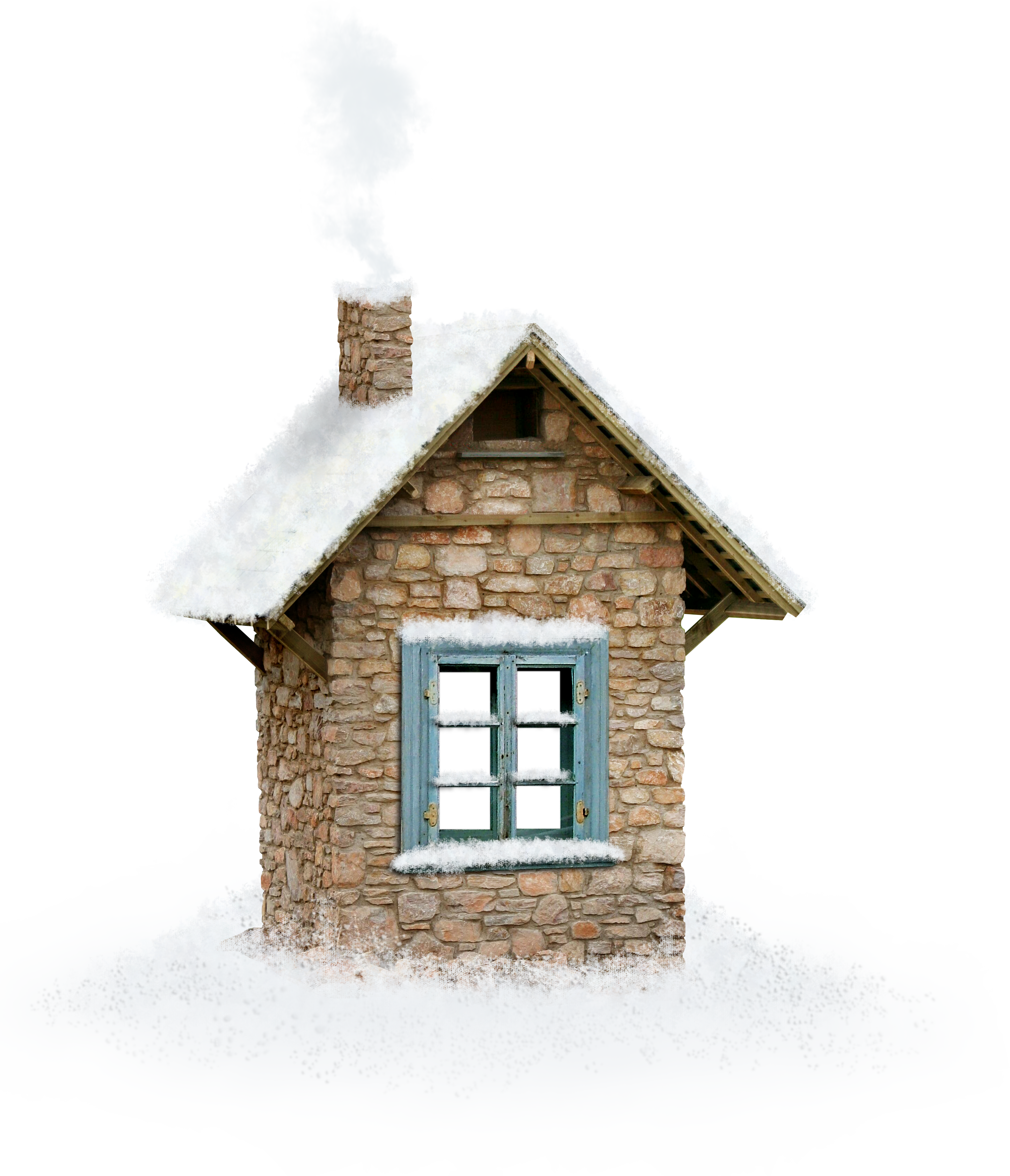 Snow Day House Christmas Day Television Painting Cottage Building Home transparent background PNG free download