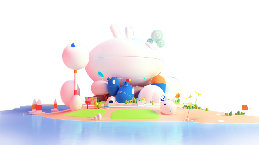 toy architecture illustration cartoon toys building scene