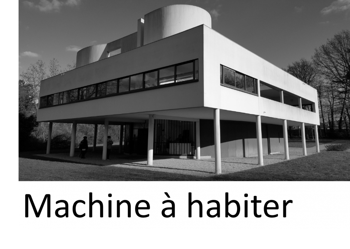 villa savoye architecture facade building le corbusier