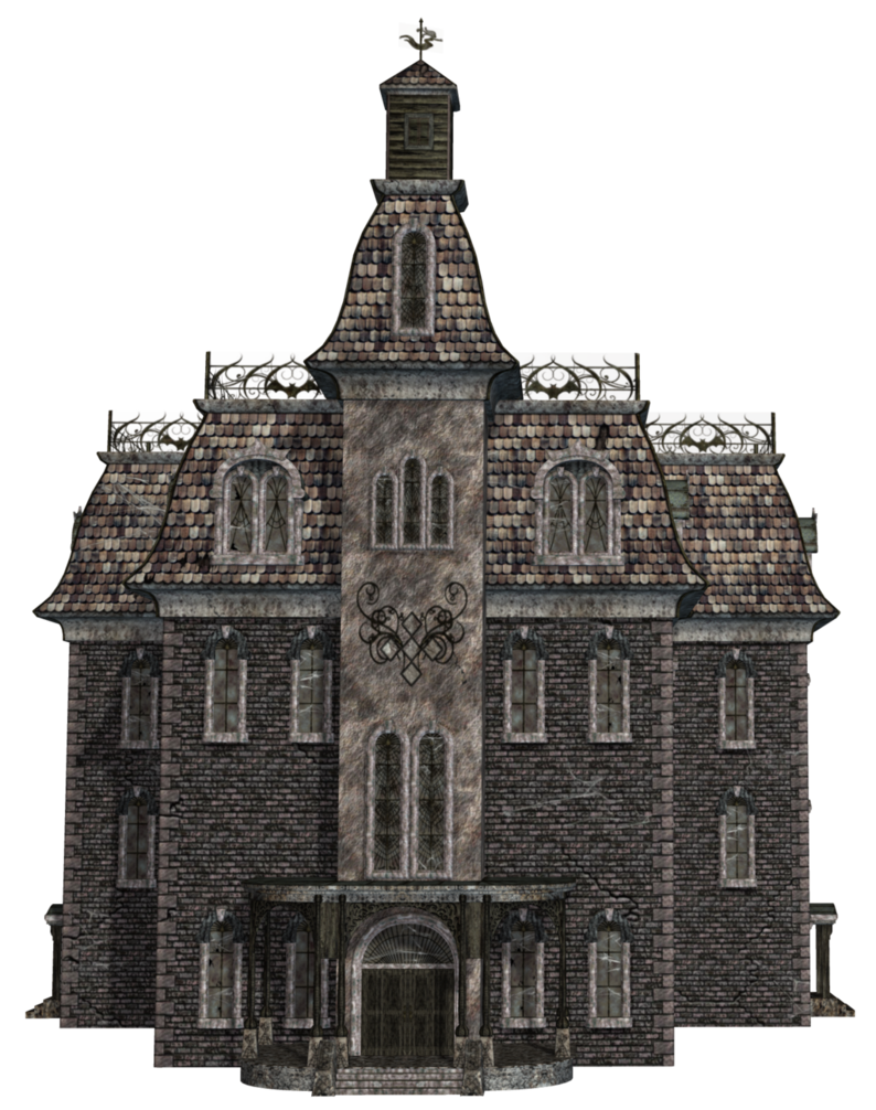 Watchers  black concrete building illustration transparent background PNG free download
