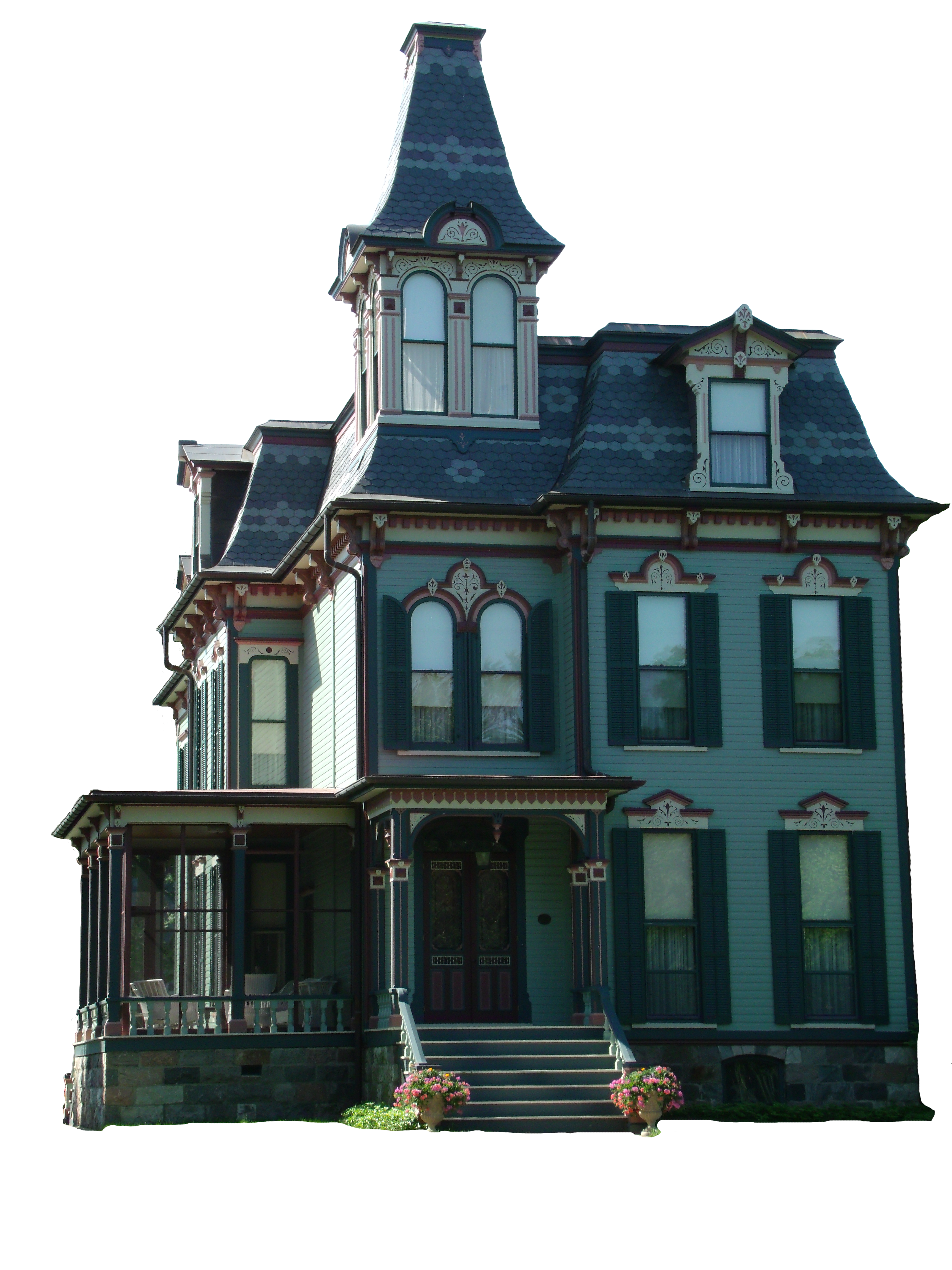 Watchers Resources blue gray and white storey building transparent background PNG free download.png