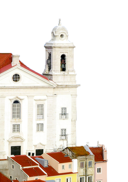white and brown building structure transparent background PNG free download