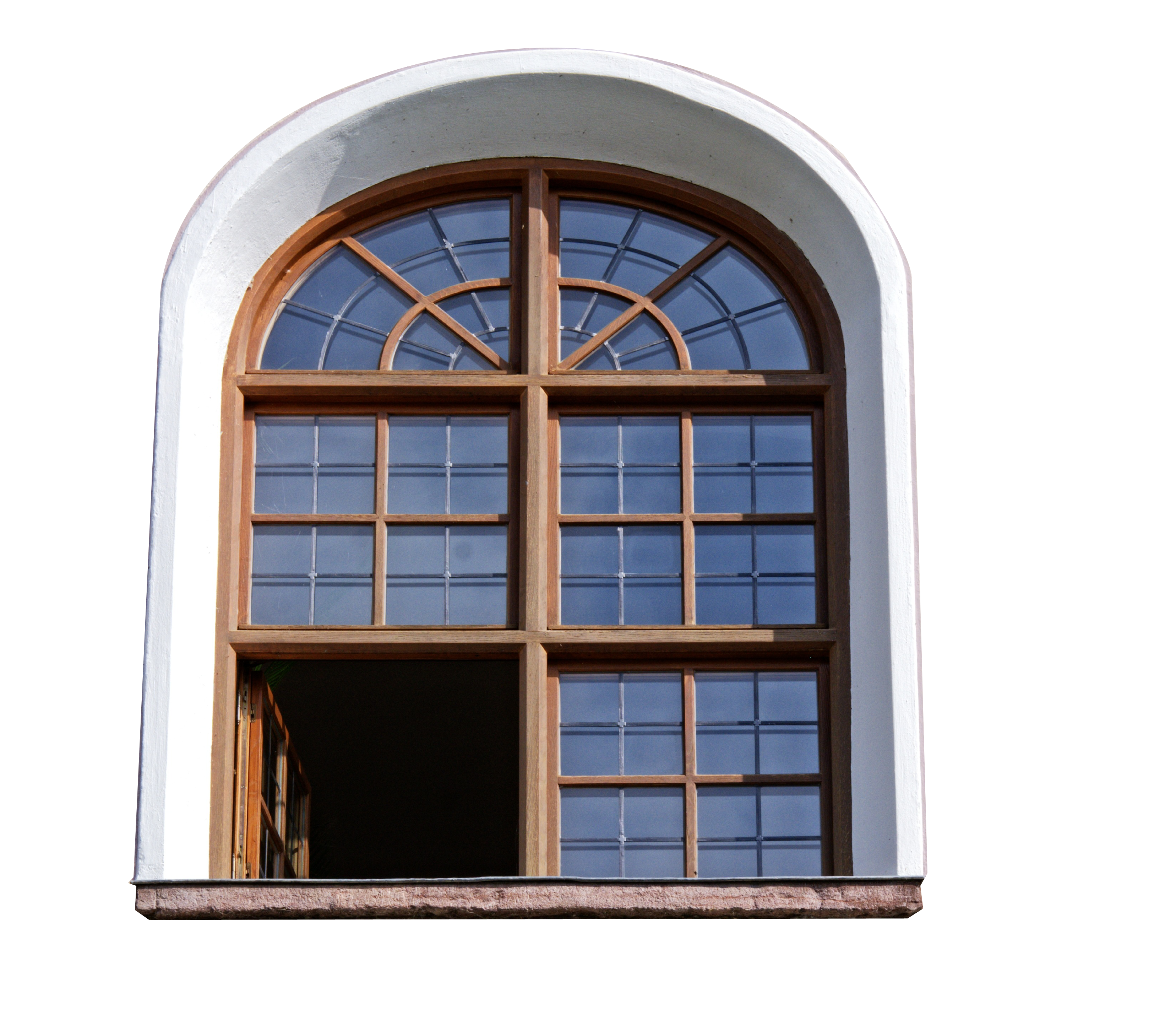 window blind wood arch building retro windows