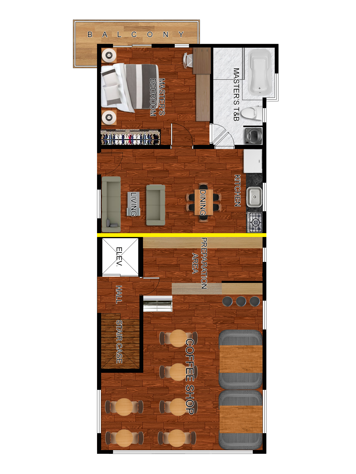 3d floor plan bui