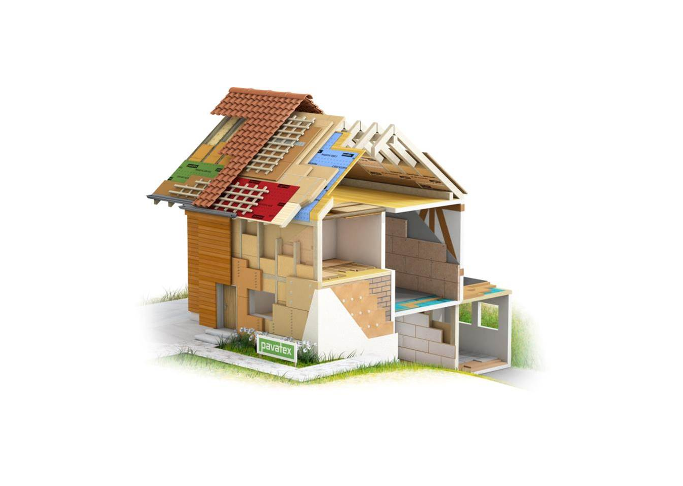 aislante termico ecology holzfaserdammplatte building insulation building materials others