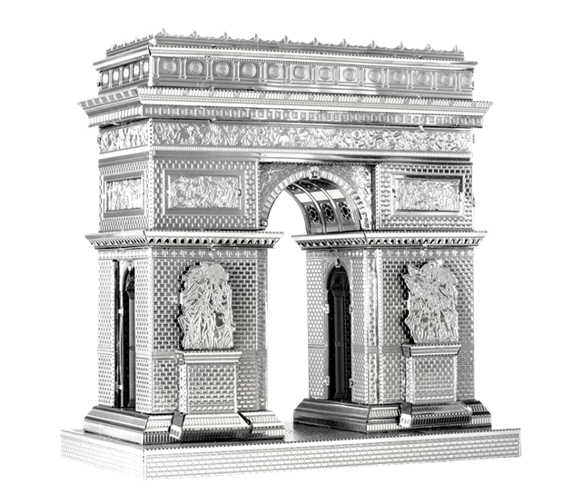 arc de triomphe sheet metal building laser cutting building