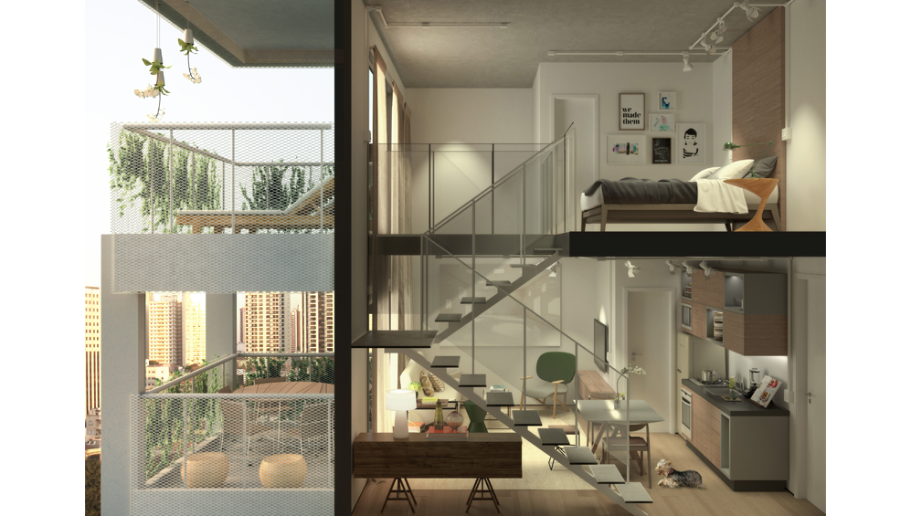 architecture interior design services pompeia building apartment building