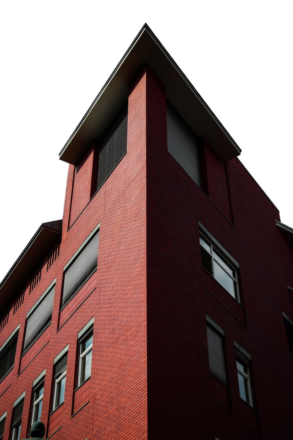 Architecture property building facade house Apartment Home Real Estate Brick Commercial Building transparent bac