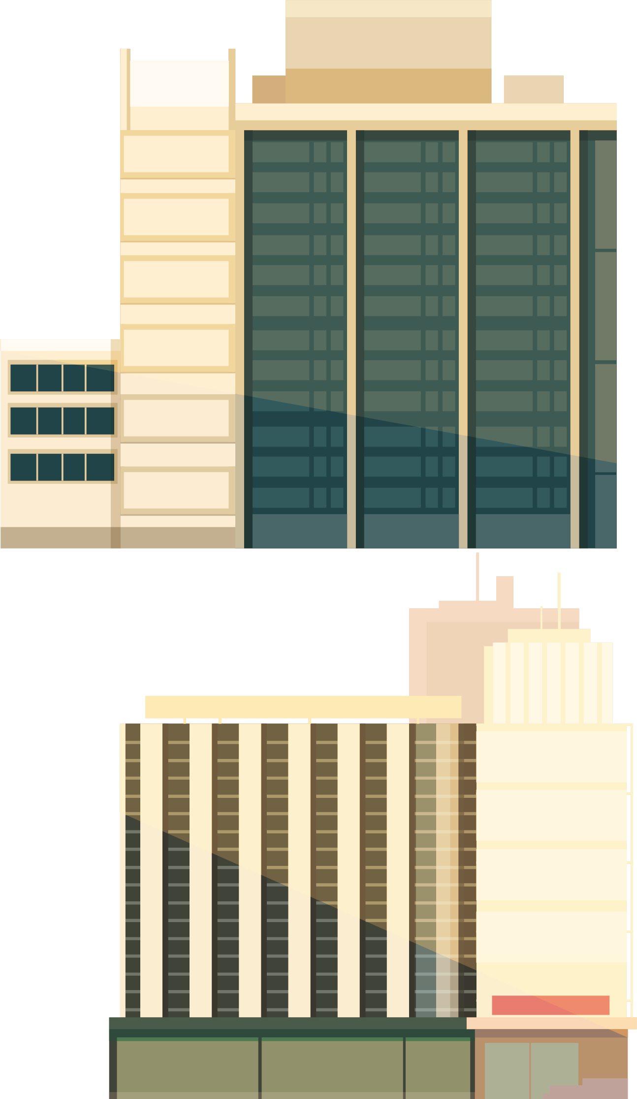 architecture senior office building