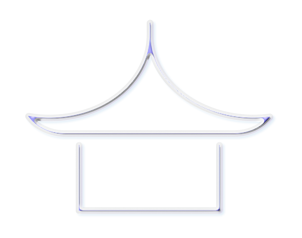 Asia icon building icon culture icon Traditional Building Icon Angle Line Meter t