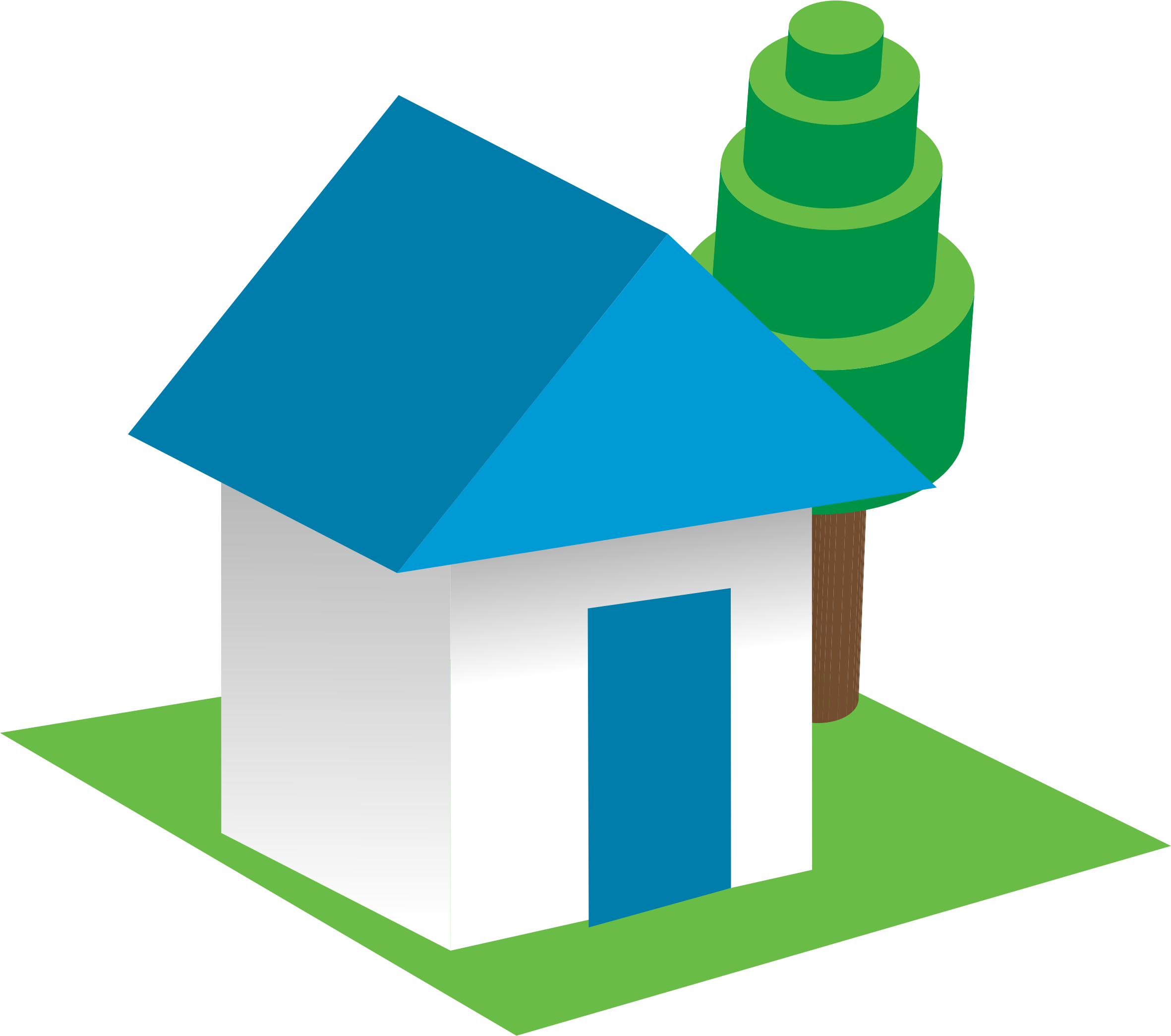 Background Green House 3D Computer Graphics Home Building Threedimensional Space Drawing Logo transparent bac