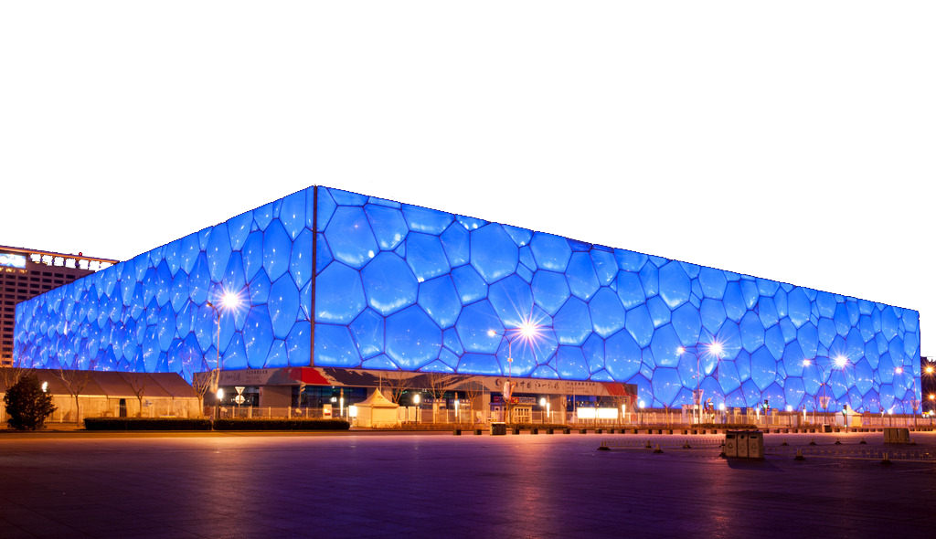 beijing national aquatics center building architecture water cube