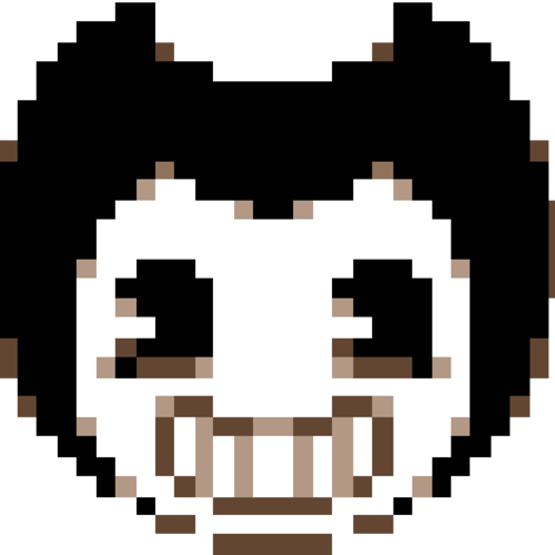 bendy and the ink machine pixel art chiptune build our machine love coffee