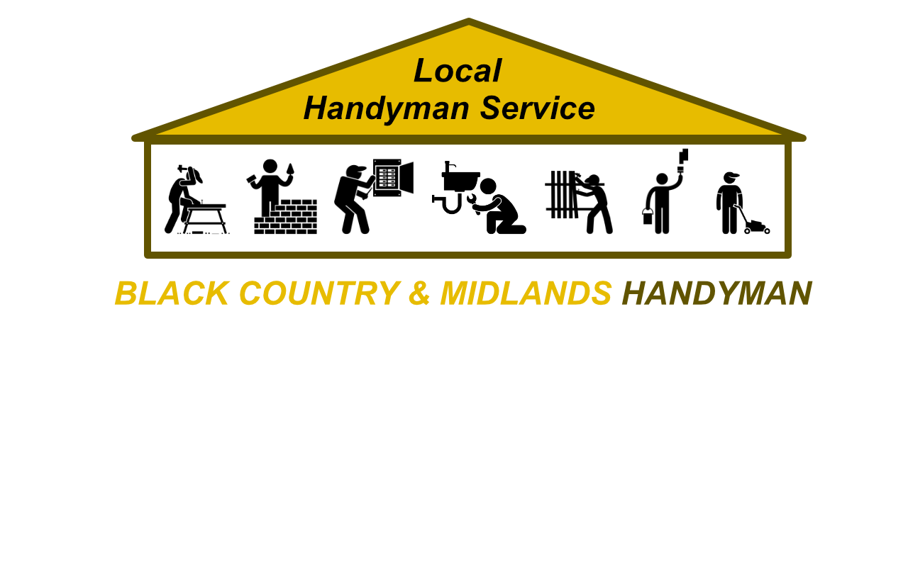 black country midlands handyman garden building handyman logo