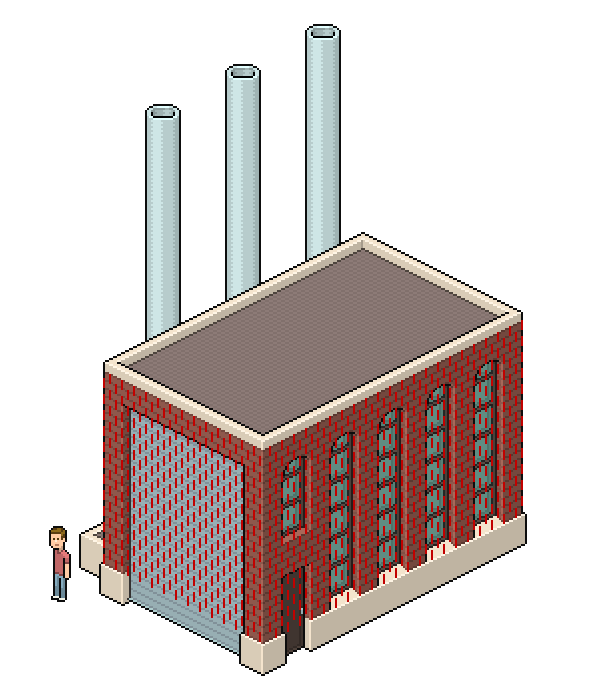 Building Brick Isometric Projection Wall Isometric Video Game Graphics Drawing Pixel Art Eboy transparent bac