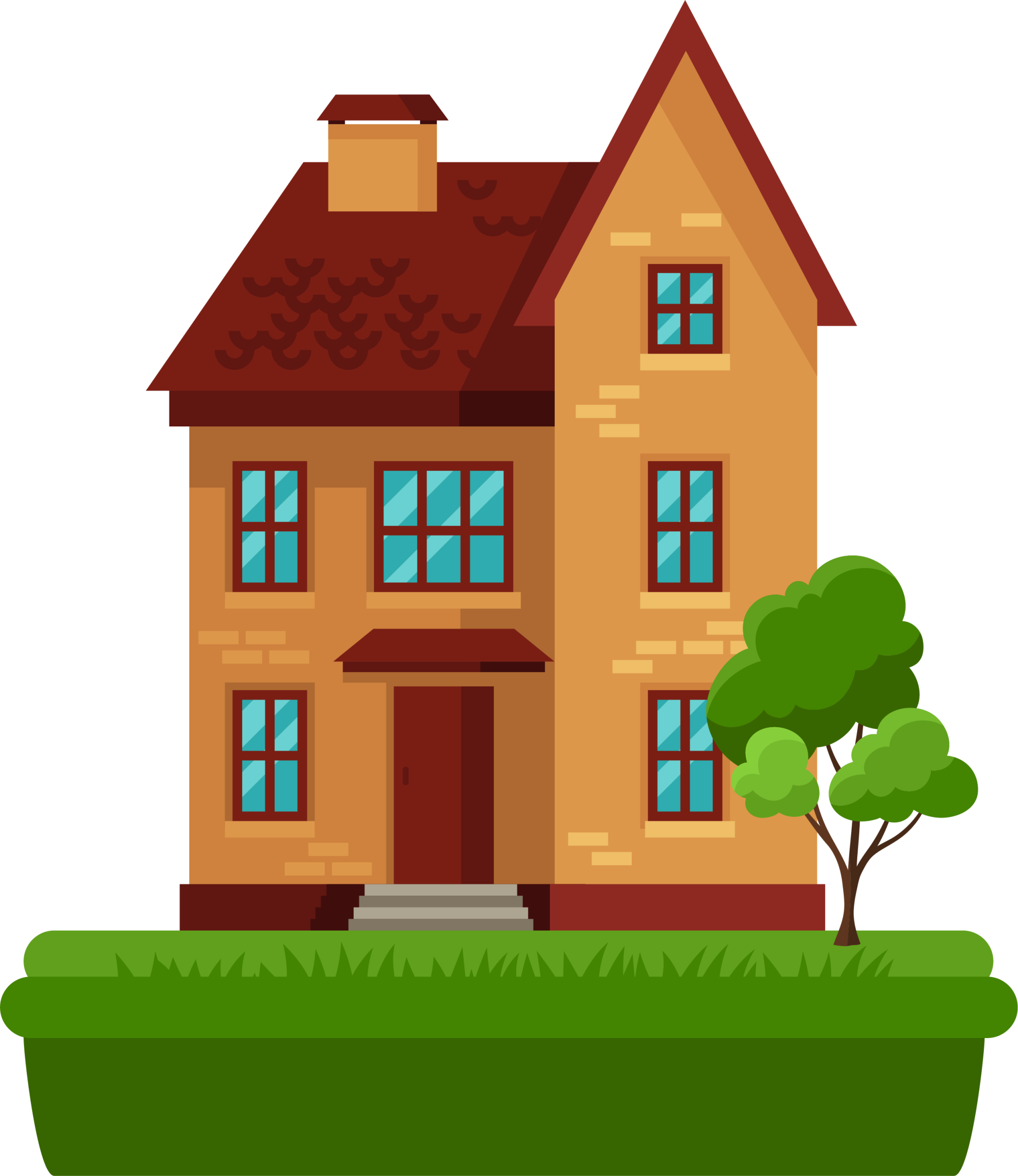Building Cartoon Drawing Architecture Television House Animation Home transparent bac