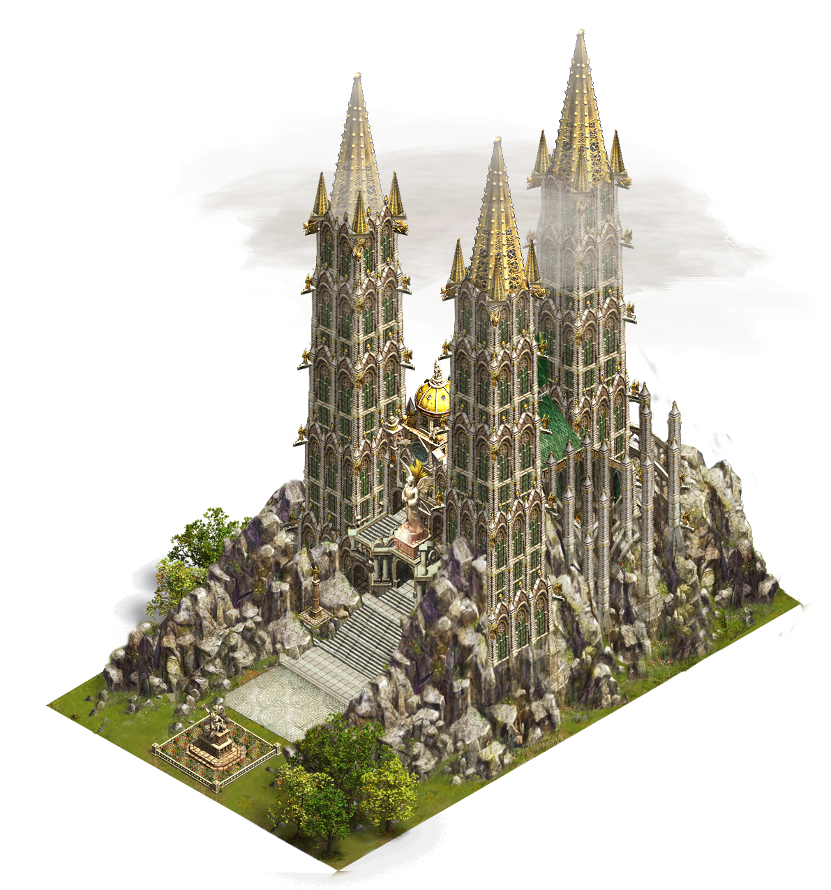 Building Cathedral Place Of Worship Spire transparent bac