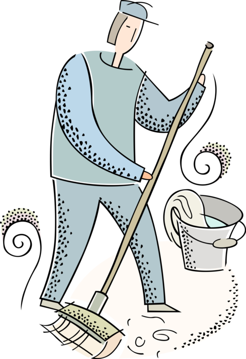 Building Cleaning Janitor Cleaner Floor Cleaning Housekeeping Maid Kitchen transparent bac