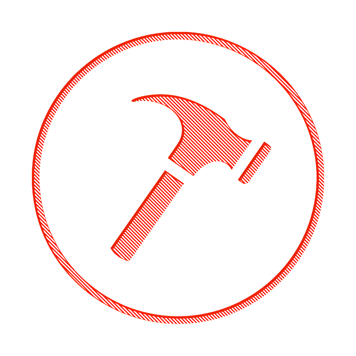 Building icon construction icon diy icon Hammer Icon Repair Icon Tool Icon Logo Axe transparent bac