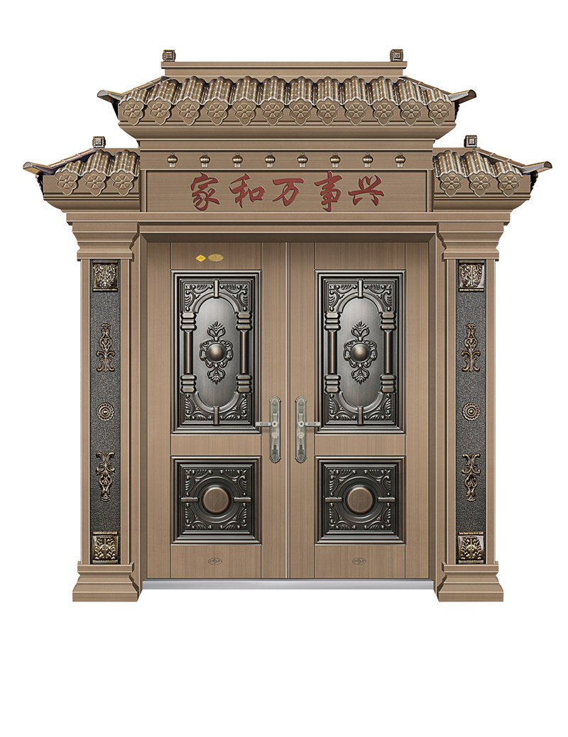building materials classical architecture door steel door