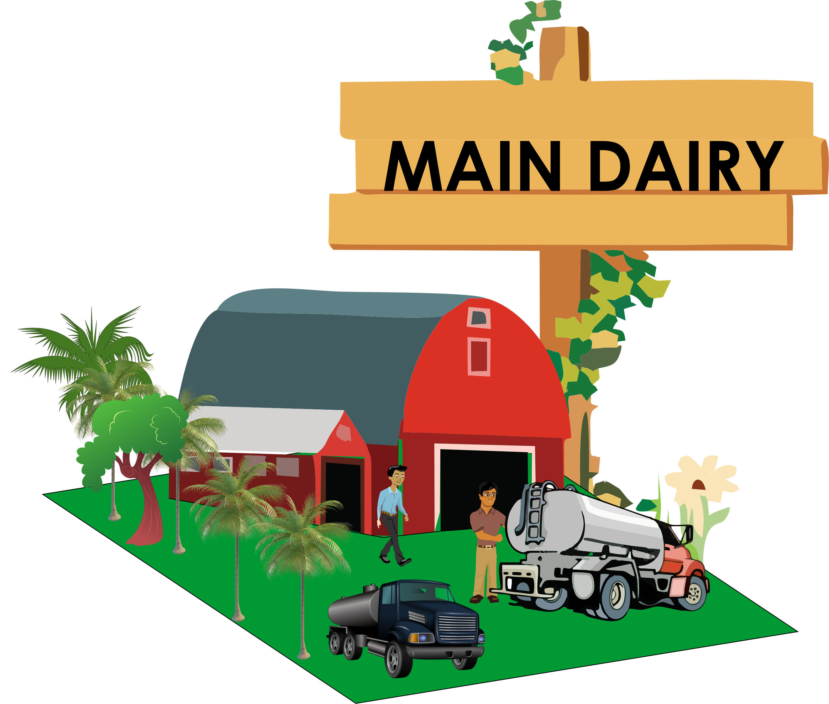 Building Milk Dairy Products Cartoon Food Silhouette Bottle Text transparent bac