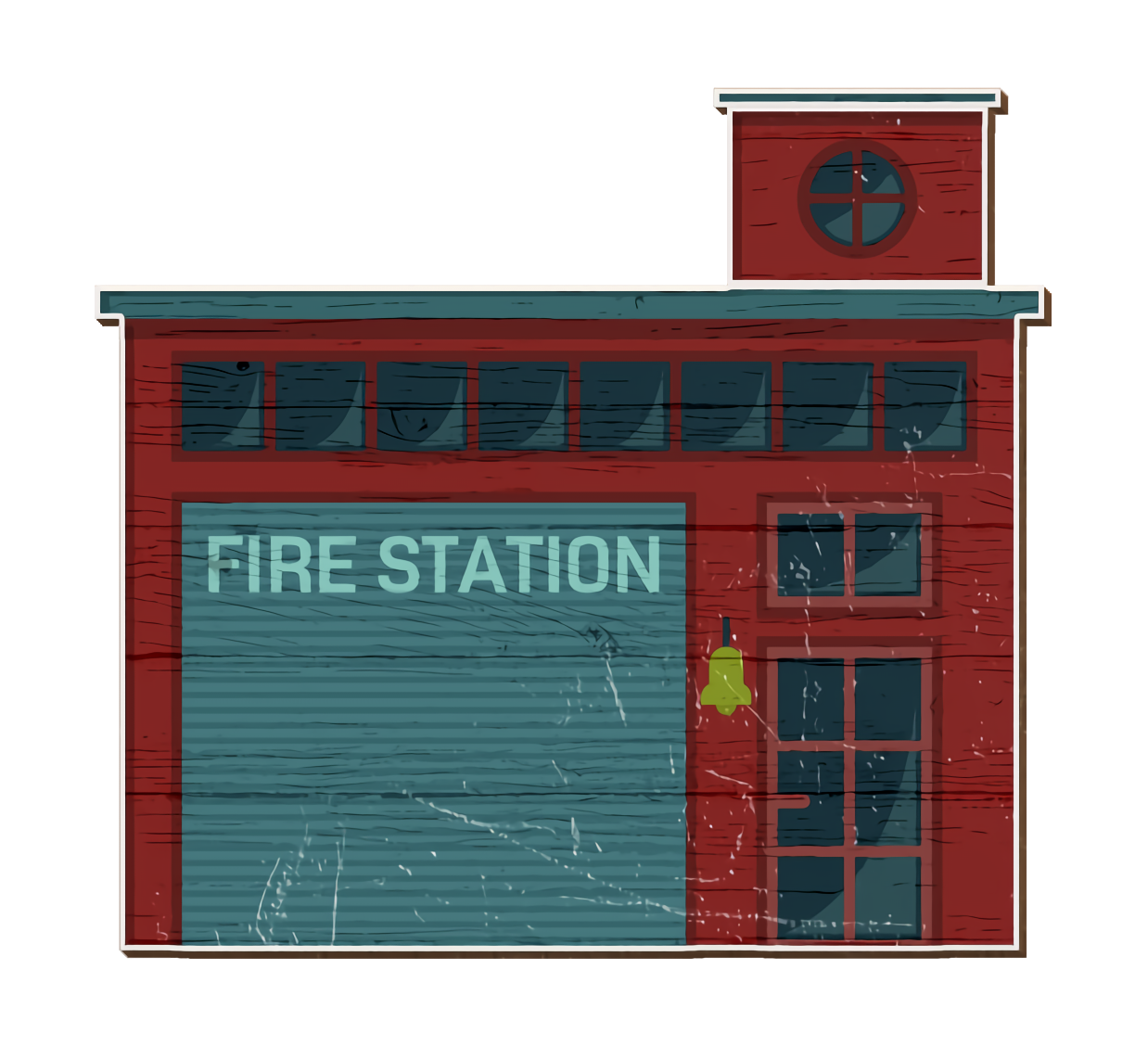 Buildings icon Building icon Firemen icon Elevation Signage M Shed transparent bac