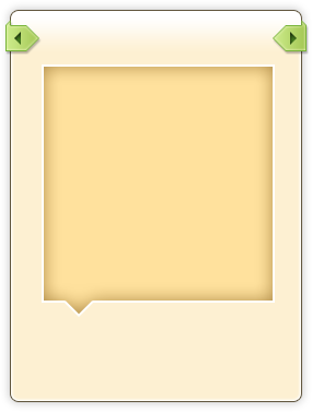 Beige Framed Note Card