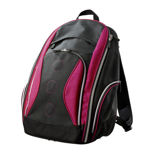Black Pink Backpack
