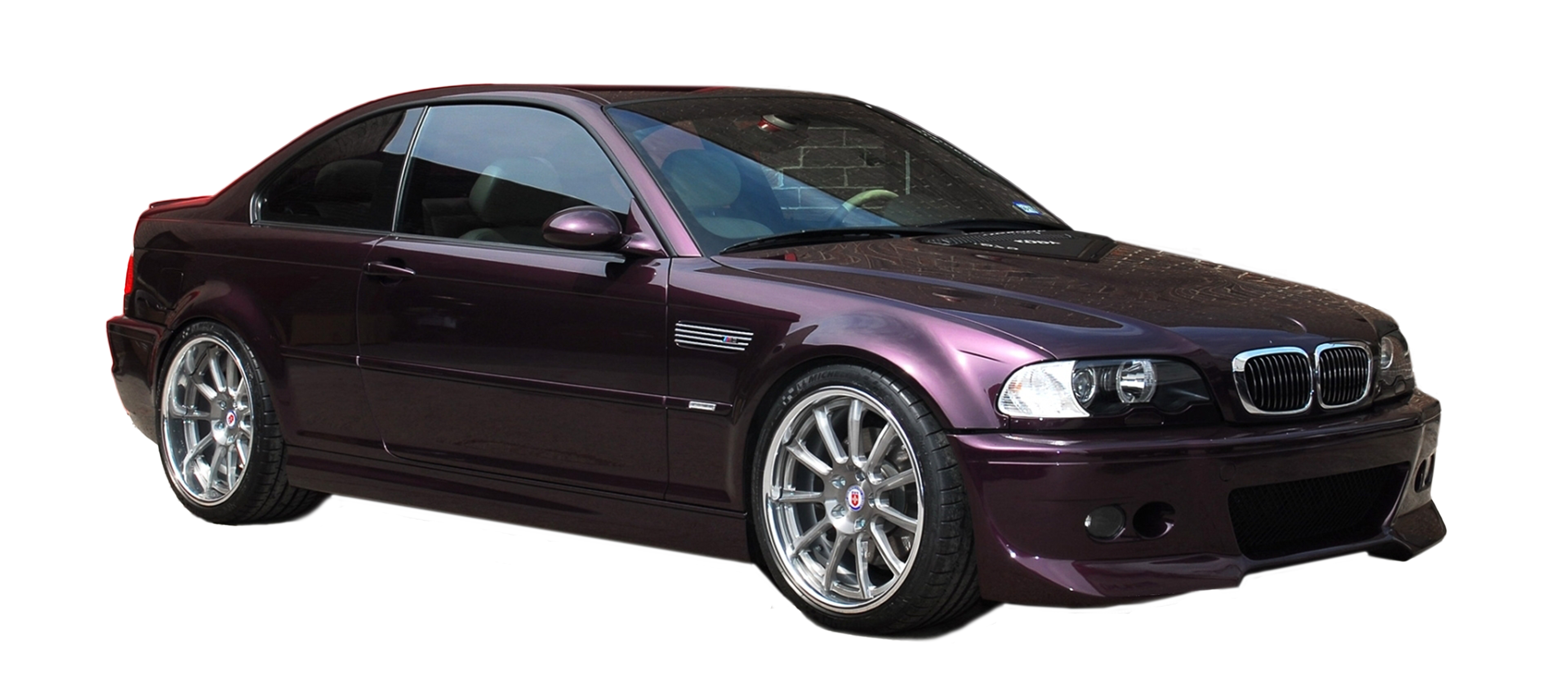 Dark Maroon Sedan