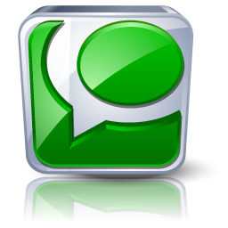 Green Chat Bubble Icon