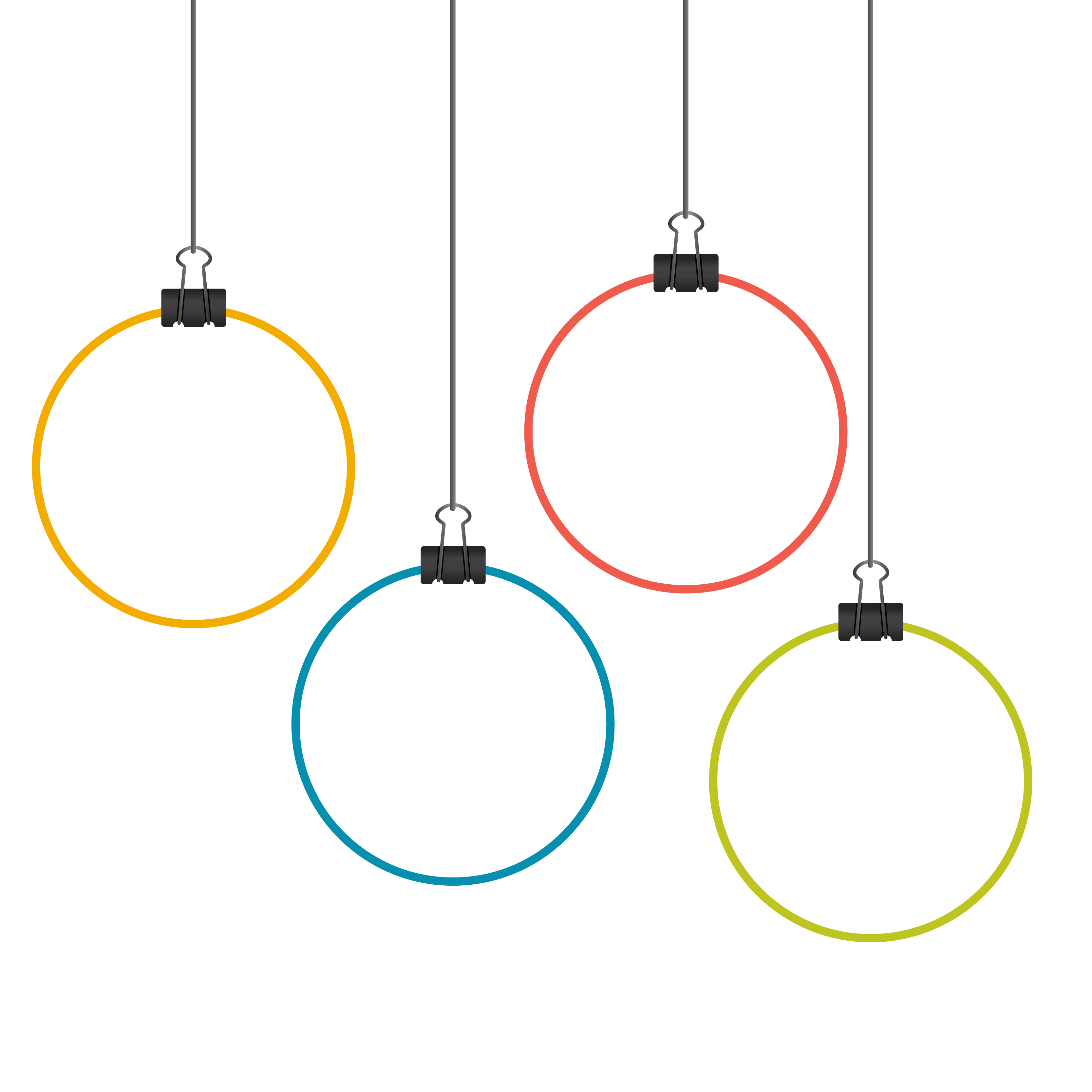Hanging Circle Labels