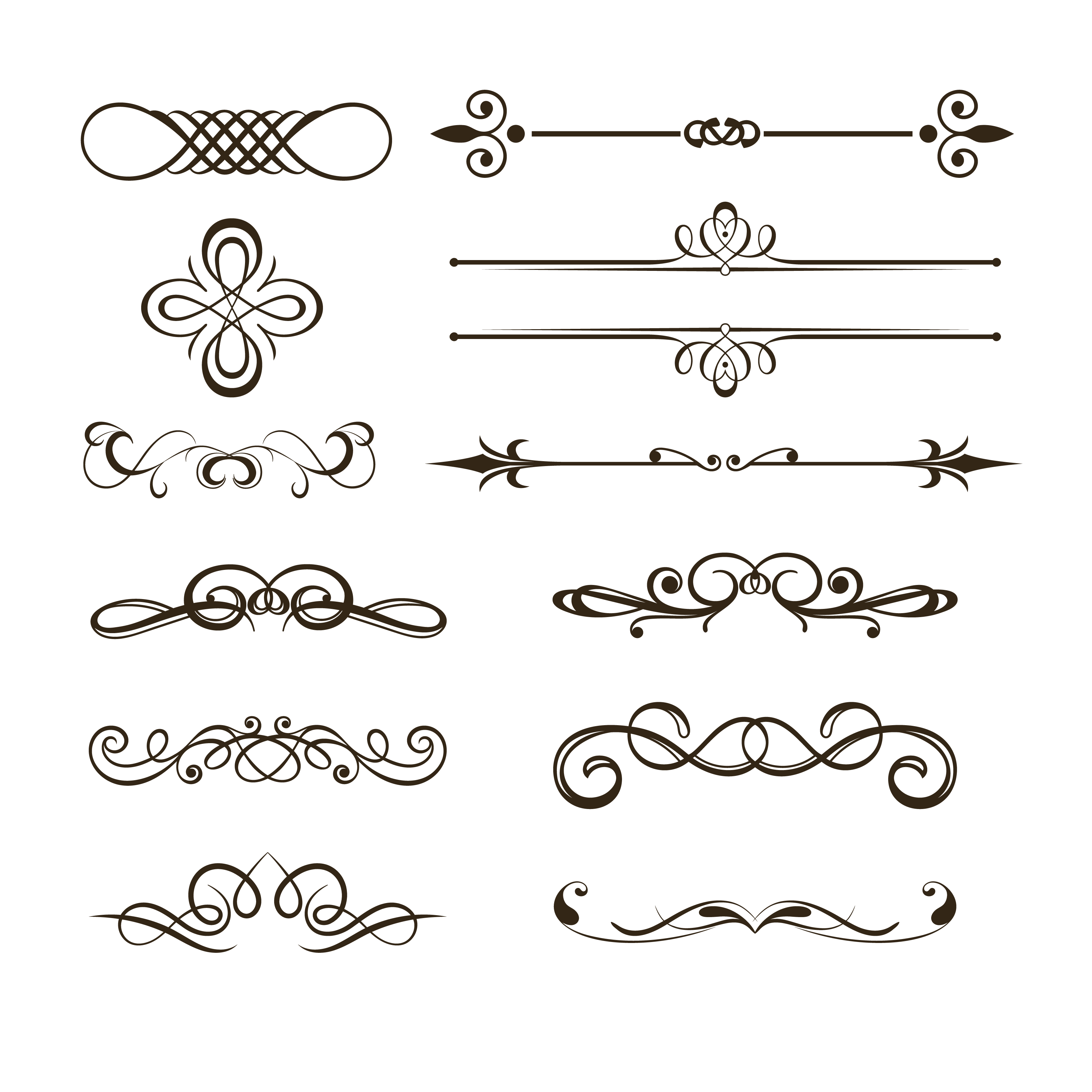 Ornamental Divider Set