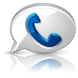 Phone Call Speech Bubble Icon