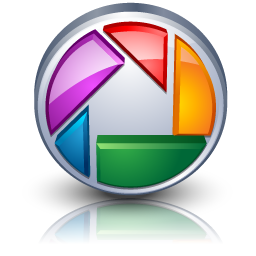 Glossy Multicolor Circular App Icon